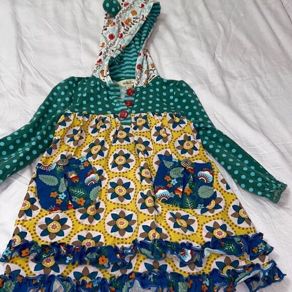 Matilda Jane hooded dress 18/24 - Picture 1 of 3
